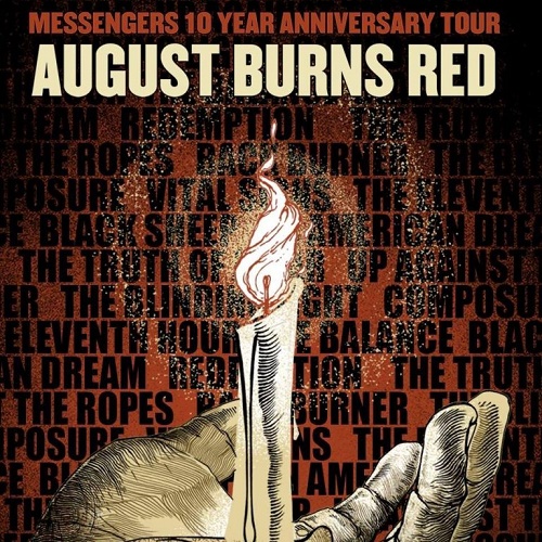 August Burns Red announce Messengers 10th Anniversary Tour with Protest