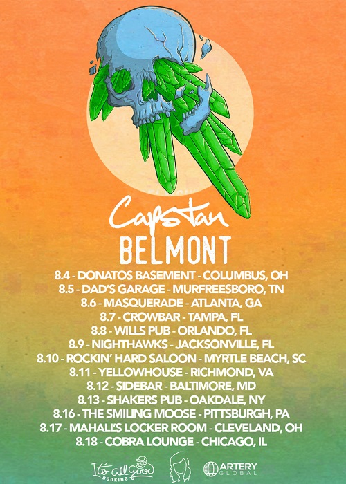Capstan and Belmont announce summer tour MetalNerd