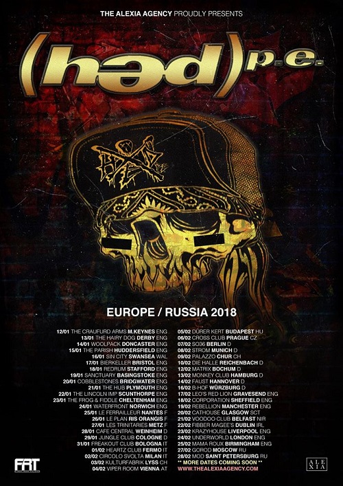 (hed) p.e. announce European/UK tour MetalNerd