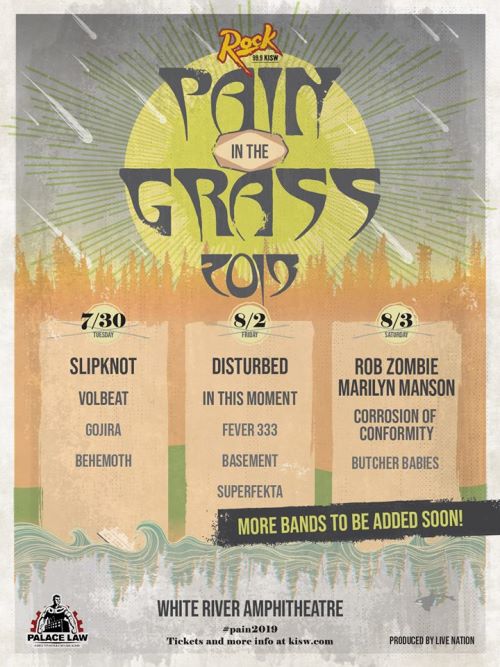 Pain In The Grass announced MetalNerd