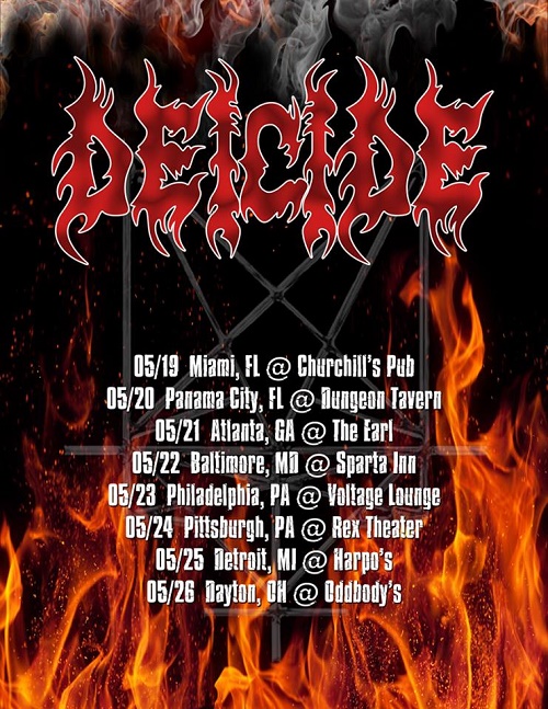 Deicide reveal spring U.S. tour MetalNerd