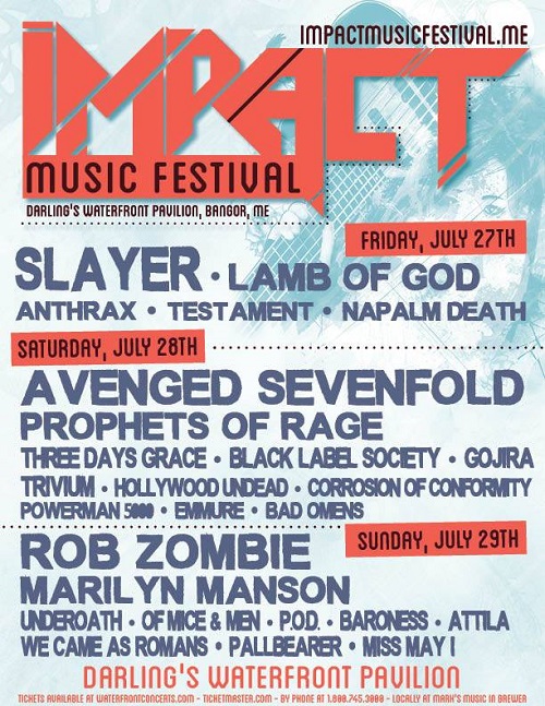 Impact Music Festival announced MetalNerd