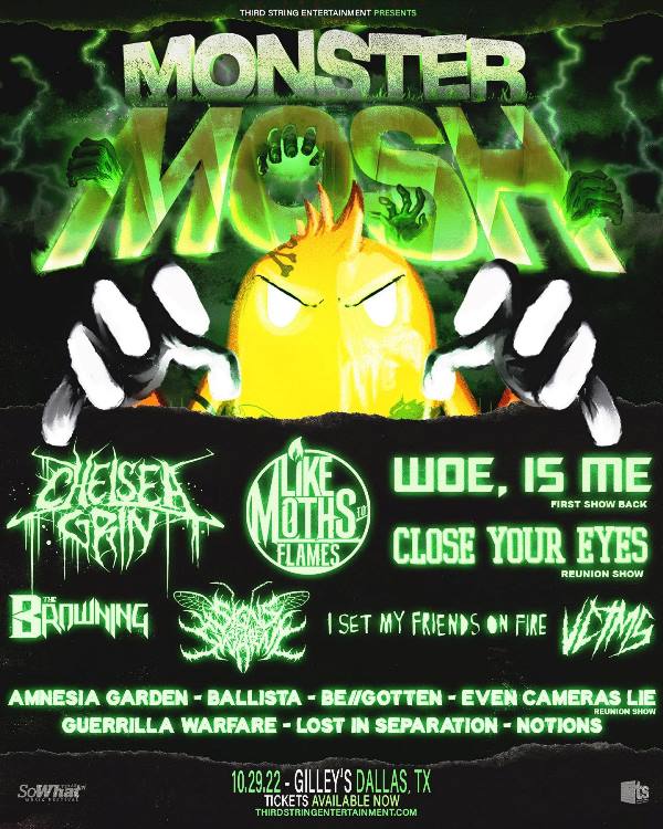 Monster Mosh 2022 lineup revealed